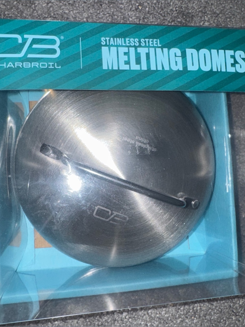 Char-Broil Stainless Steel Melting Dome * Set Includes 2 * Brand New In The Box